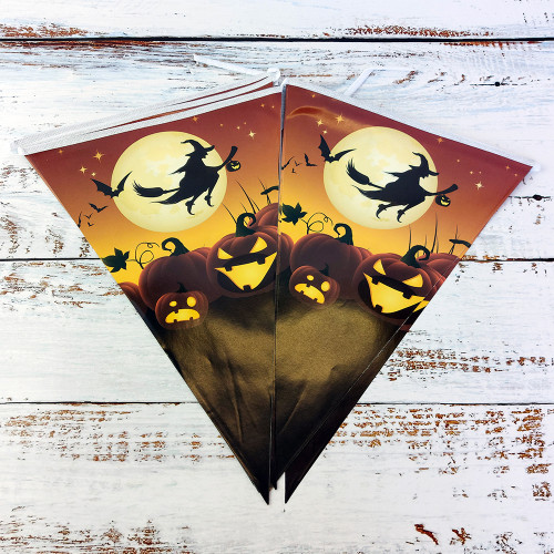Гірлянда Хеллоуїн прапорці №18