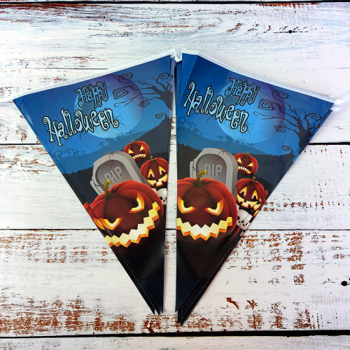 Гірлянда Хеллоуїн прапорці №23