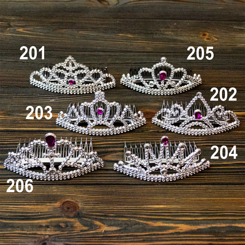 Корона дитяча для дівчаток 1шт в асортименті