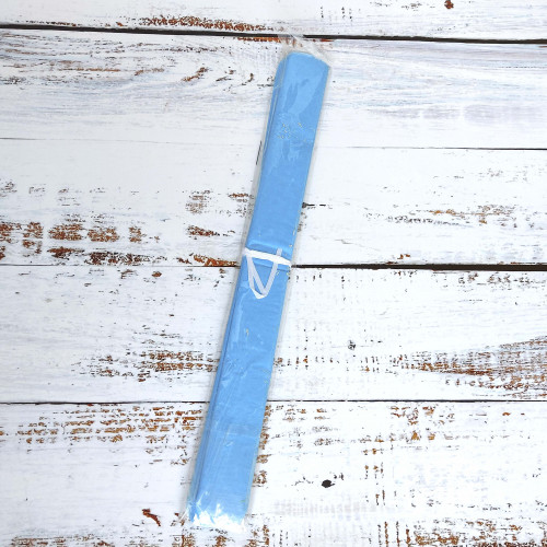 Декор паперові Помпони 35см (блакитний)