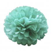 Декор паперові Помпони 40см (м'ятний 0014)