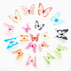 Набір декоративних метеликів на стіну 3D H-Z-102 (уп. 18 шт)