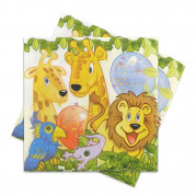 Серветки Джунглі (уп. 20шт)