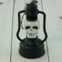 Декор для хэллоуина Лампа Череп пирата на батарейках