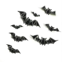 Декор настенный Летучие мыши светонакопительные (уп. 12 штук)