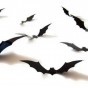 Декор настінний Кажани чорні (уп 16 шт)