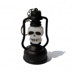 Декор для хэллоуина Лампа Череп пирата на батарейках