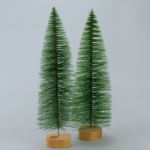 Декор новорічний настільний Ялинка 25см (зелений)