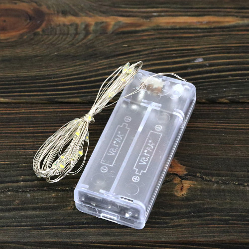 Гірлянда Роса світлодіодна LED на батарейках 3м