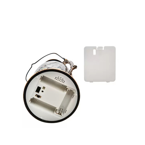 Фонарь Новогодний LED музыкальный 23 см 13341 на батарейках и USB