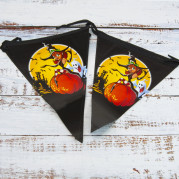 Гірлянда Хелловін прапорці №27