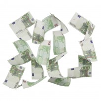 Денежная гирлянда Евро