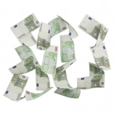 Грошова гірлянда Євро