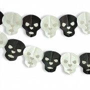 Гірлянда 3D Хелловін Череп