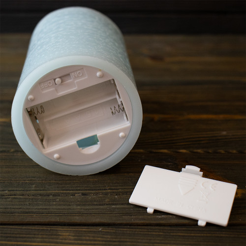 Свічка LED воскова (блакитна)