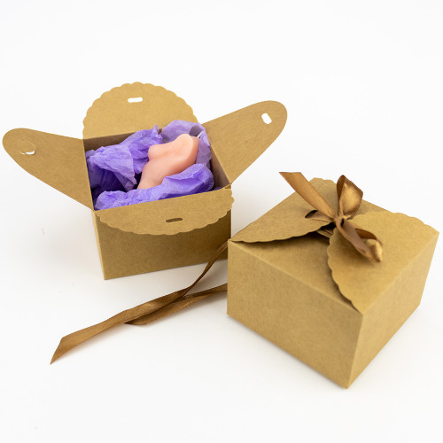 Декоративна свічка фігурна Дуля 13015 (шампань)