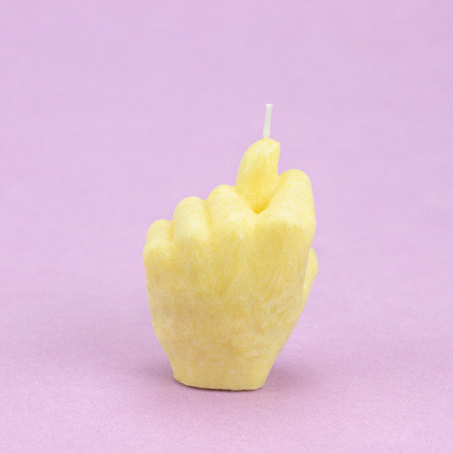 Декоративна свічка фігурна Дуля 13015 (шампань)