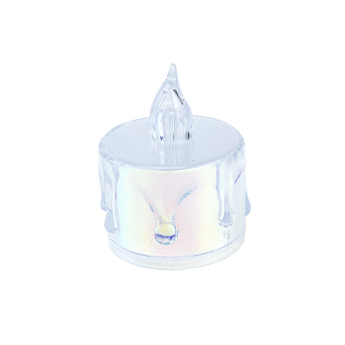 Свічка LED світня Кришталь 5х4см (свічення жовте)