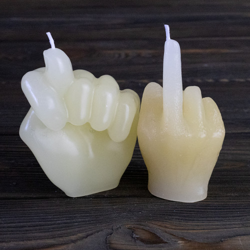 Набор свечей подарочный Все, що ви хотіли сказати 13469 (уп. 2 шт) (шампань)