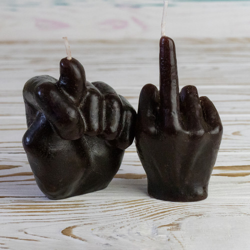 Набір свічок подарунковий Все, що ви хотіли сказати 13470 (уп. 2 шт) (шоколадний)