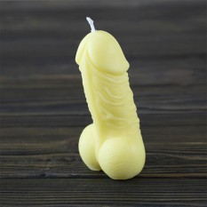 Декоративна воскова свічка Віллі 13845 (шампань)