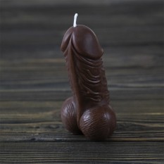 Декоративна воскова свічка Віллі 13846 (шампань)