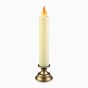 Свічка LED у свічнику L24см (золота)