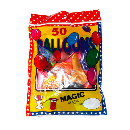 Кулька повітряна Асорті 9 дюймів кольорові перламутрові (уп. 50шт)