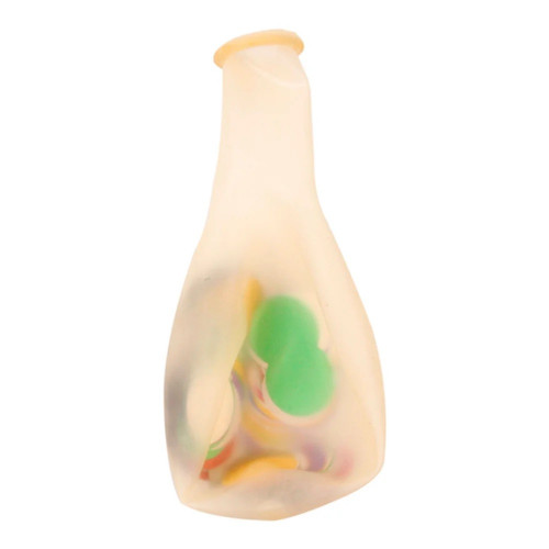 Кулька повітряна Прозора 12 дюймів з конфетті кружальцями (уп. 50шт)