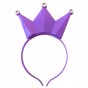 Аксессуар на обруче Корона светящаяся (фиолетовый)