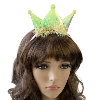 Ободок карнавальный Корона Принцессы (золотая)