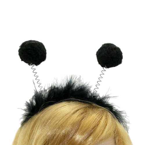 Обідок карнавальний Жук на пружинках (1шт)