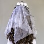 Украшение на голову Хэллоуин Невеста Аббадона 12916 (белая)