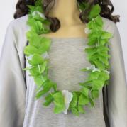 Гавайські леї Німфа (зелені з білим)