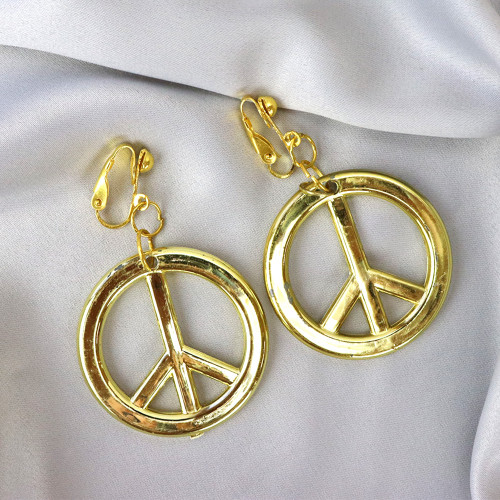 Аксесуарний набір Ретро Хіпі (золотий)