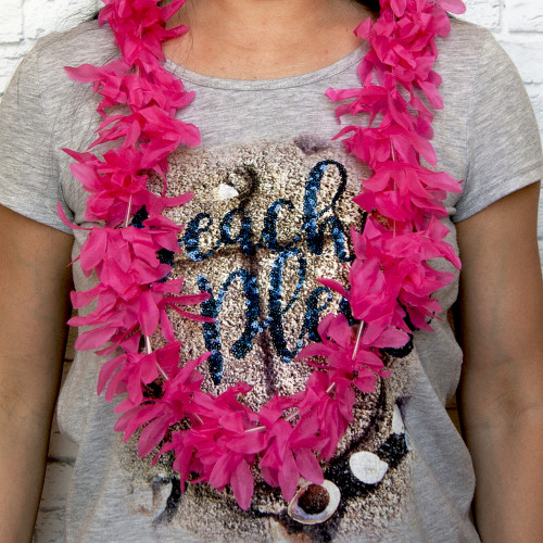 Гавайські леї Гібіскус (фуксія)