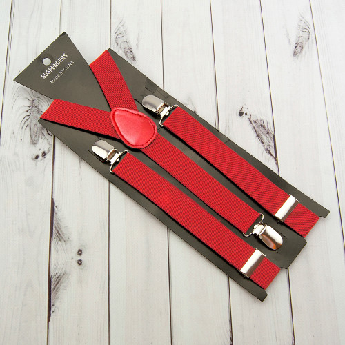 Подтяжки (красные)