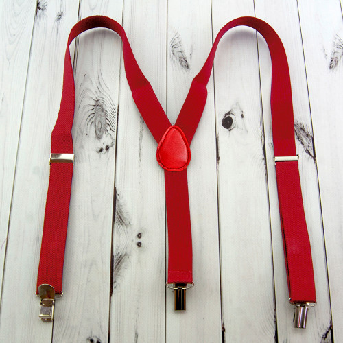 Подтяжки (красные)