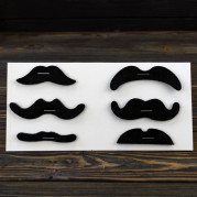 Вуса накладні набір фетрові (уп. 6шт)