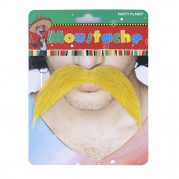 Вуса накладні карнавальні Підкова (блонд)