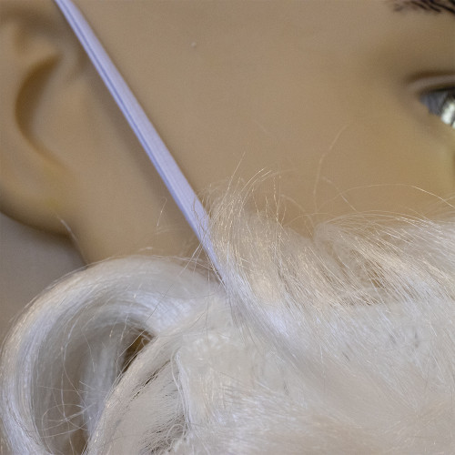 Борода Діда Мороза 50см велика