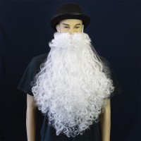 Борода Діда Мороза 50см велика