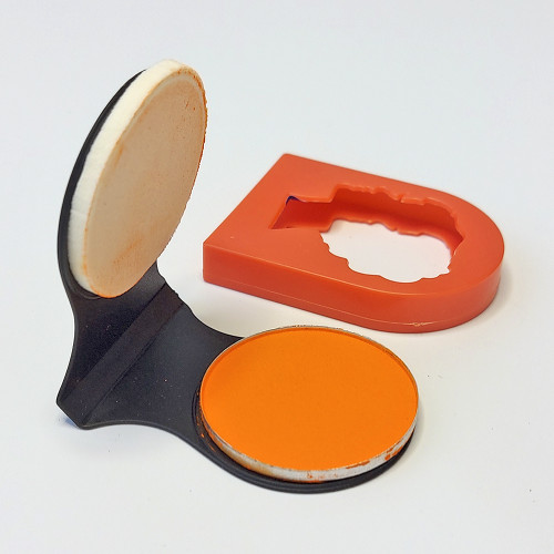 Мелок цветной пудра для волос Hair Chalk (оранжевый)