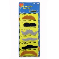 Накладні вуса набір (уп 6шт)