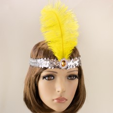 Повязка Чикаго (серебряная с желтым)