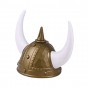 Шолом Варяга з рогами (золотий)