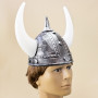 Шолом Варяга з рогами (срібло антик)