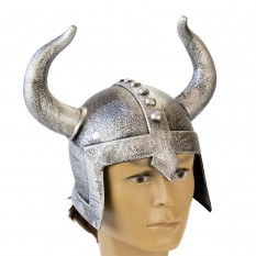 Шолом Вікінга середньовічний з рогами