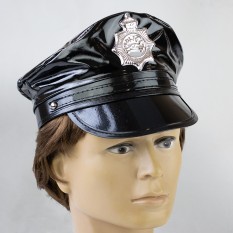 Кашкет Поліцейського лакова