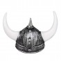 Шлем Варяга с рогами (серебро антик)